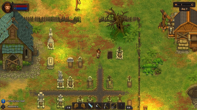 Игровой процесс Graveyard Keeper