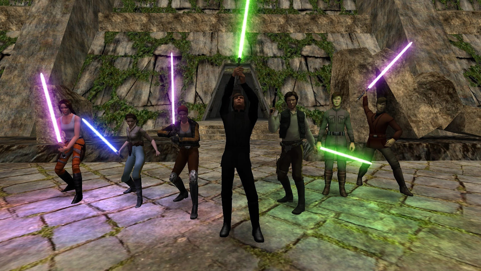 Постер Star Wars Jedi Knight: Jedi Academy