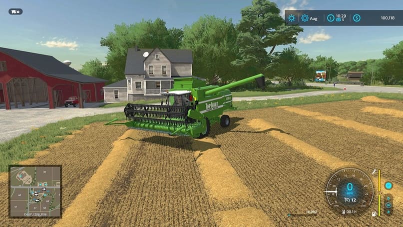 Игровой процесс Farming Simulator 22