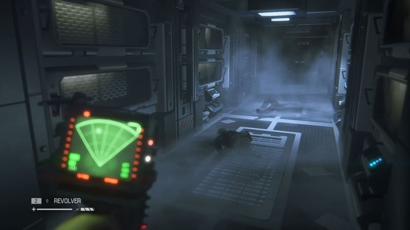 Предчувствие в виде прибора в Alien: Isolation