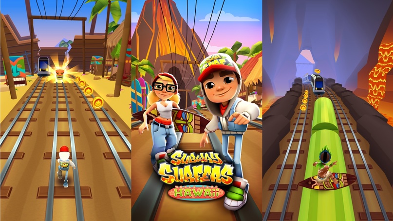 Игровой процесс Subway Surfers