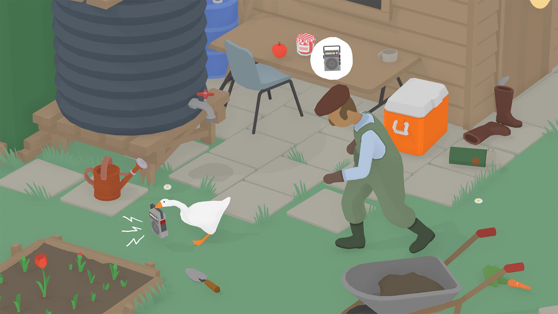 Постер Untitled Goose Game