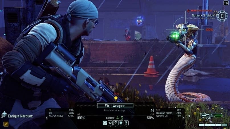 Классический бой в XCOM