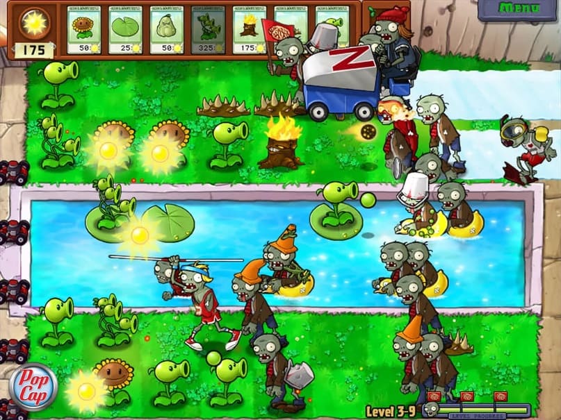 Старый-добрый Plants vs Zombies