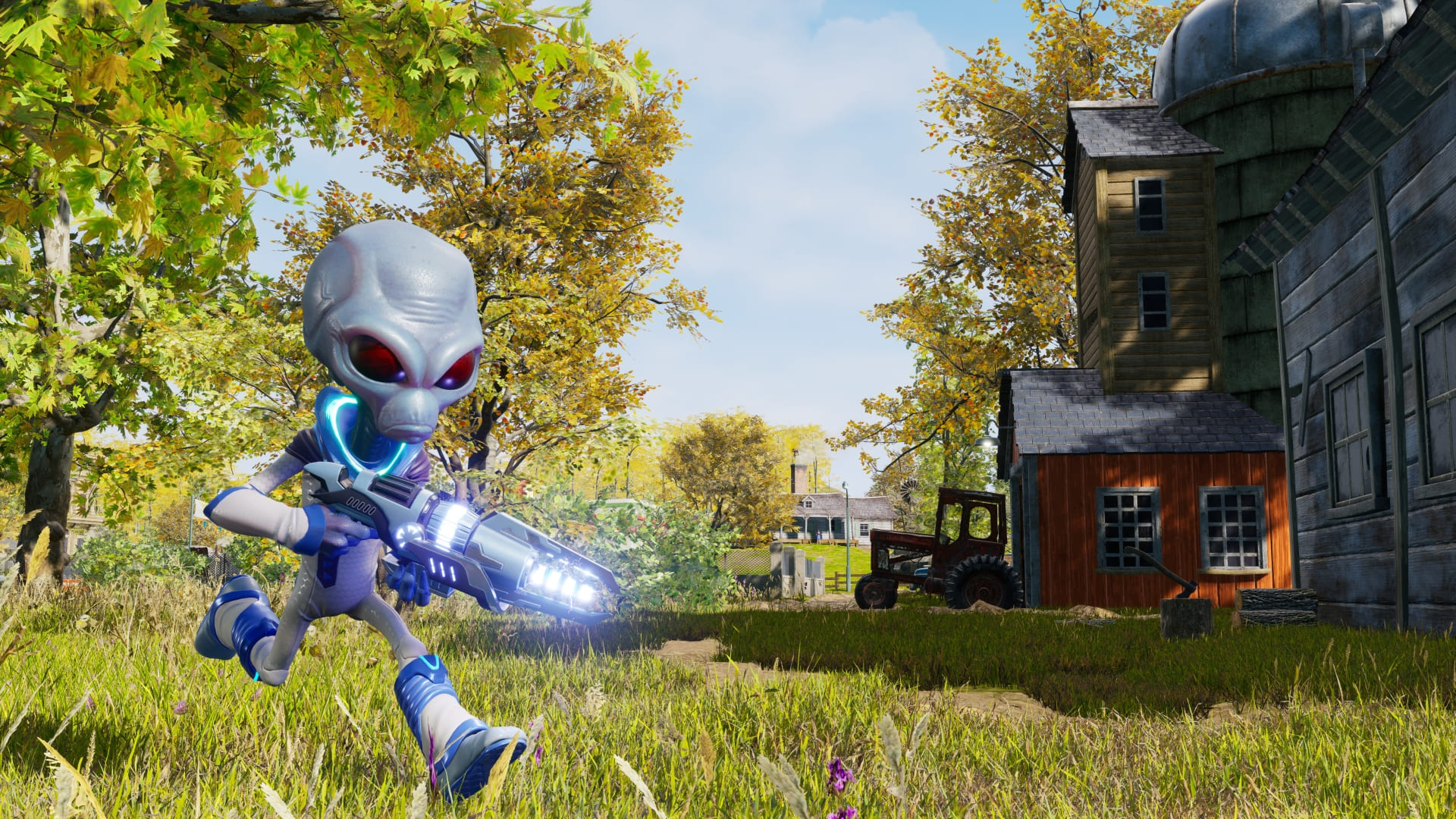 Игровой процесс в Destroy All Humans!