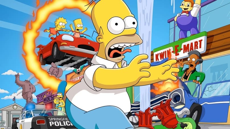 Постер The Simpsons: Hit & Run