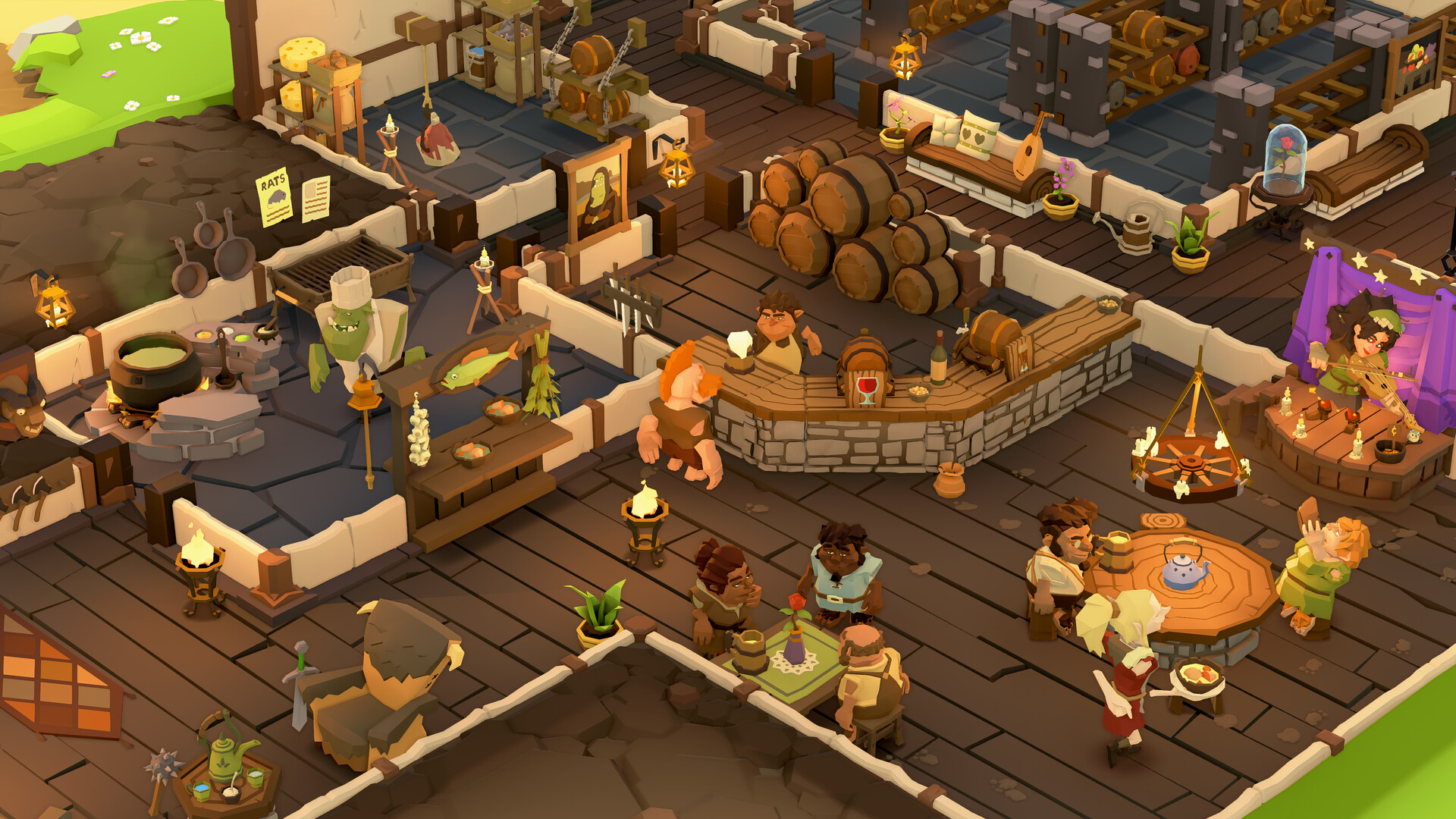 Greenheart Games предлагает поиграть в бесплатную демоверсию Tavern Keeper об управлении таверной