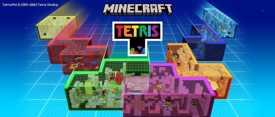 Mojang Studios выпустила Tetris DLC для «Майнкрафта»