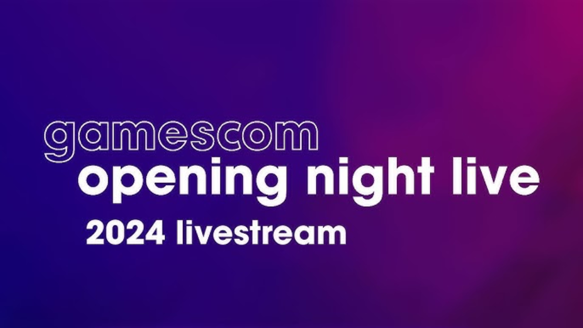 Итоги церемонии открытия gamescom Opening Night Live 2024