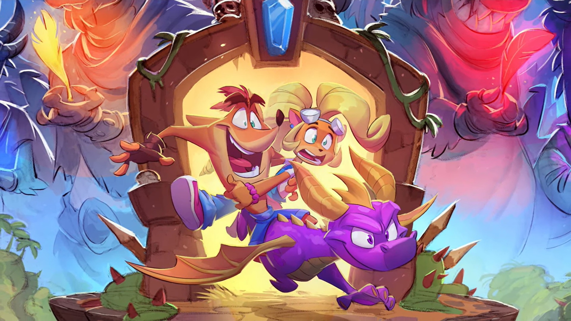 Activision отменила разработку кроссовера Crash Bandicoot и Spyro the Dragon