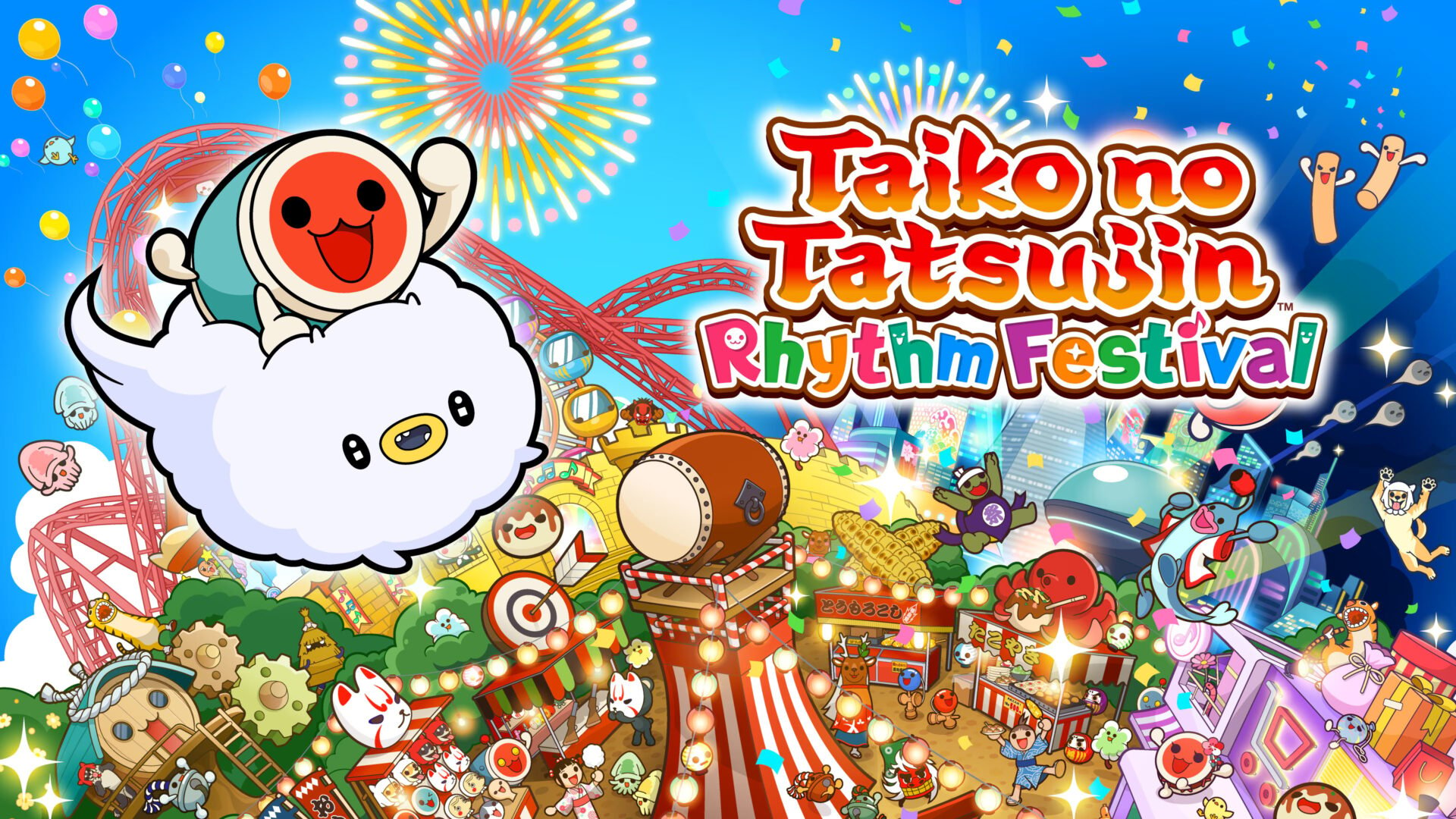 Taiko no Tatsujin: Rhythm Festival выйдет на ПК в начале ноября