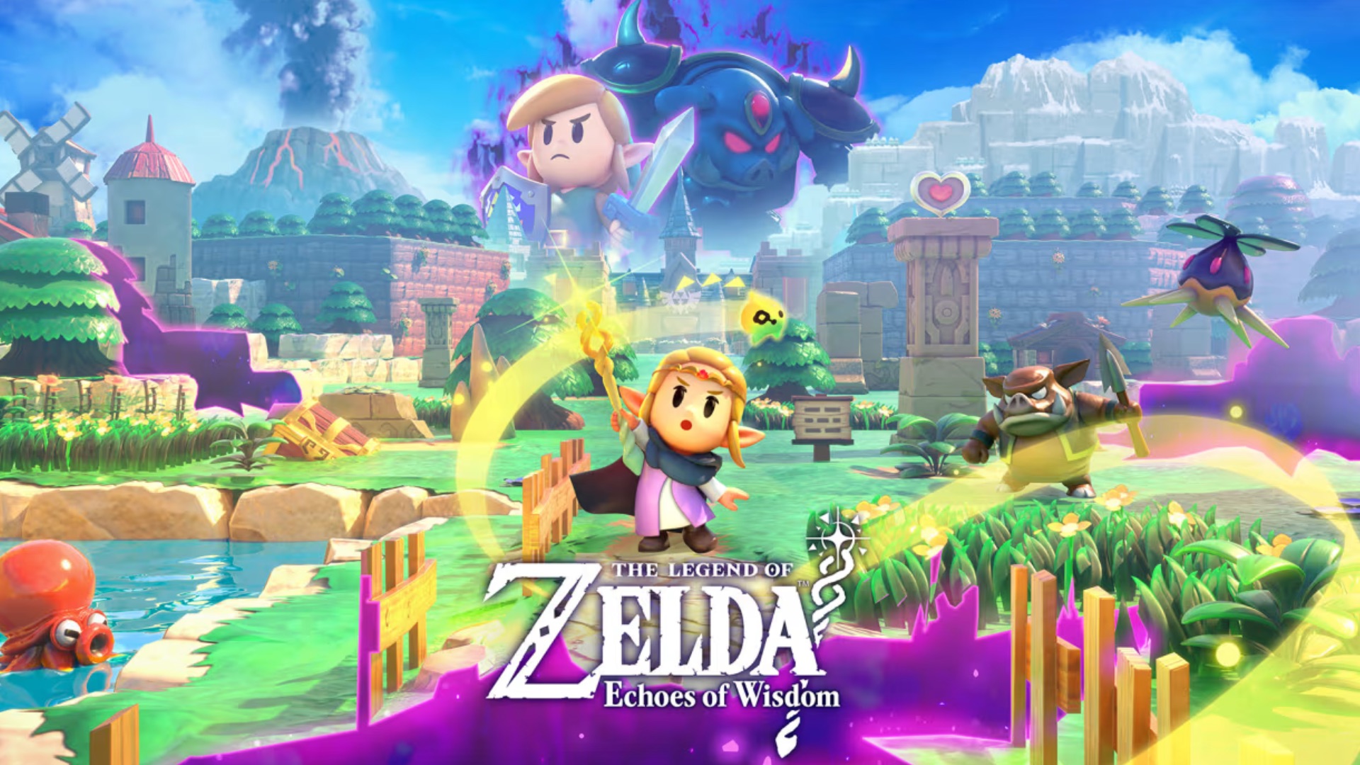 Вышел новый большой трейлер The Legend of Zelda: Echoes of Wisdom