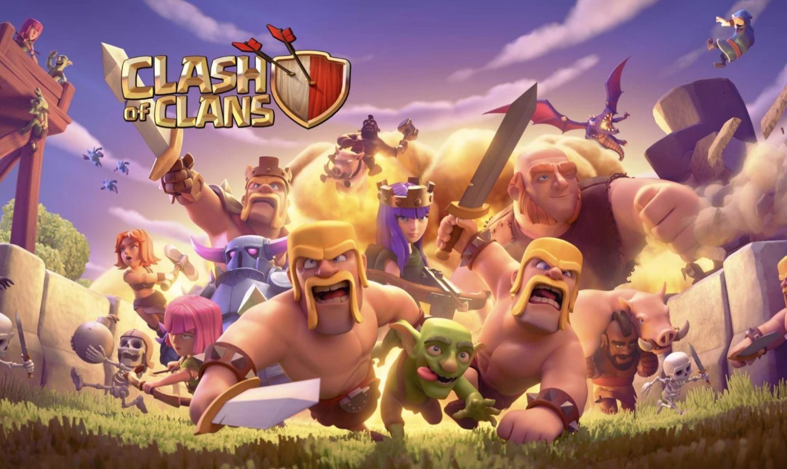 В новом сезоне Clash of Clans появится новый ивент, скины в стиле настольной RPG и обновленная косметика для Gold Pass