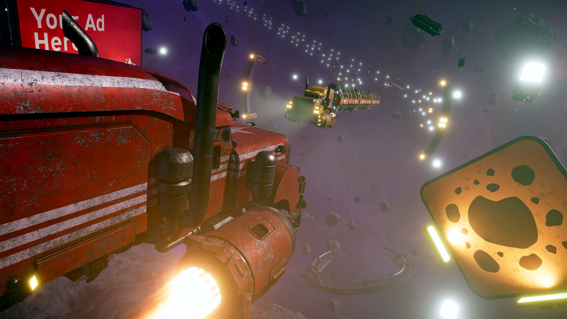 Космический автосимулятор Star Trucker уже доступен в Steam