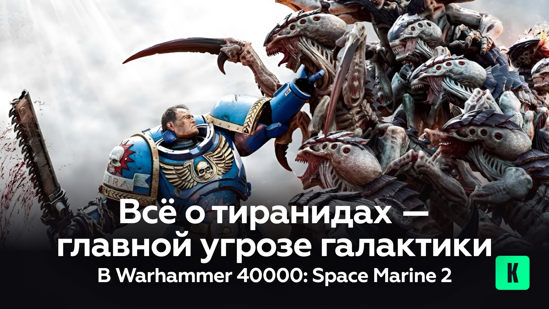 Всё о тиранидах — главной угрозе галактики в Warhammer 40000: Space Marine 2