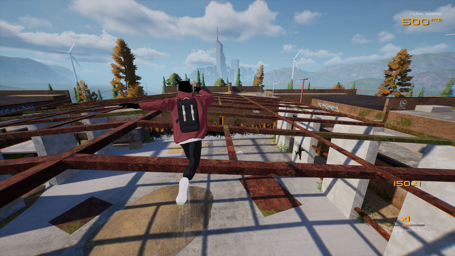 В Rooftops & Alleys: The Parkour Game вышло обновление с мультиплеером