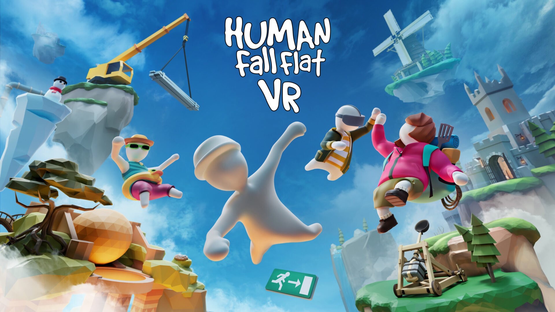 No Brakes Games представили Human Fall Flat VR