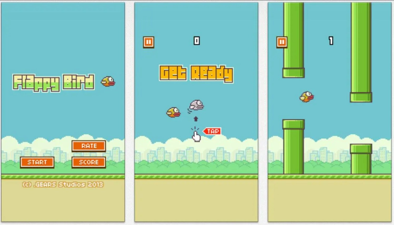 Flappy Bird с триумфом возвращается на устройства по всему миру