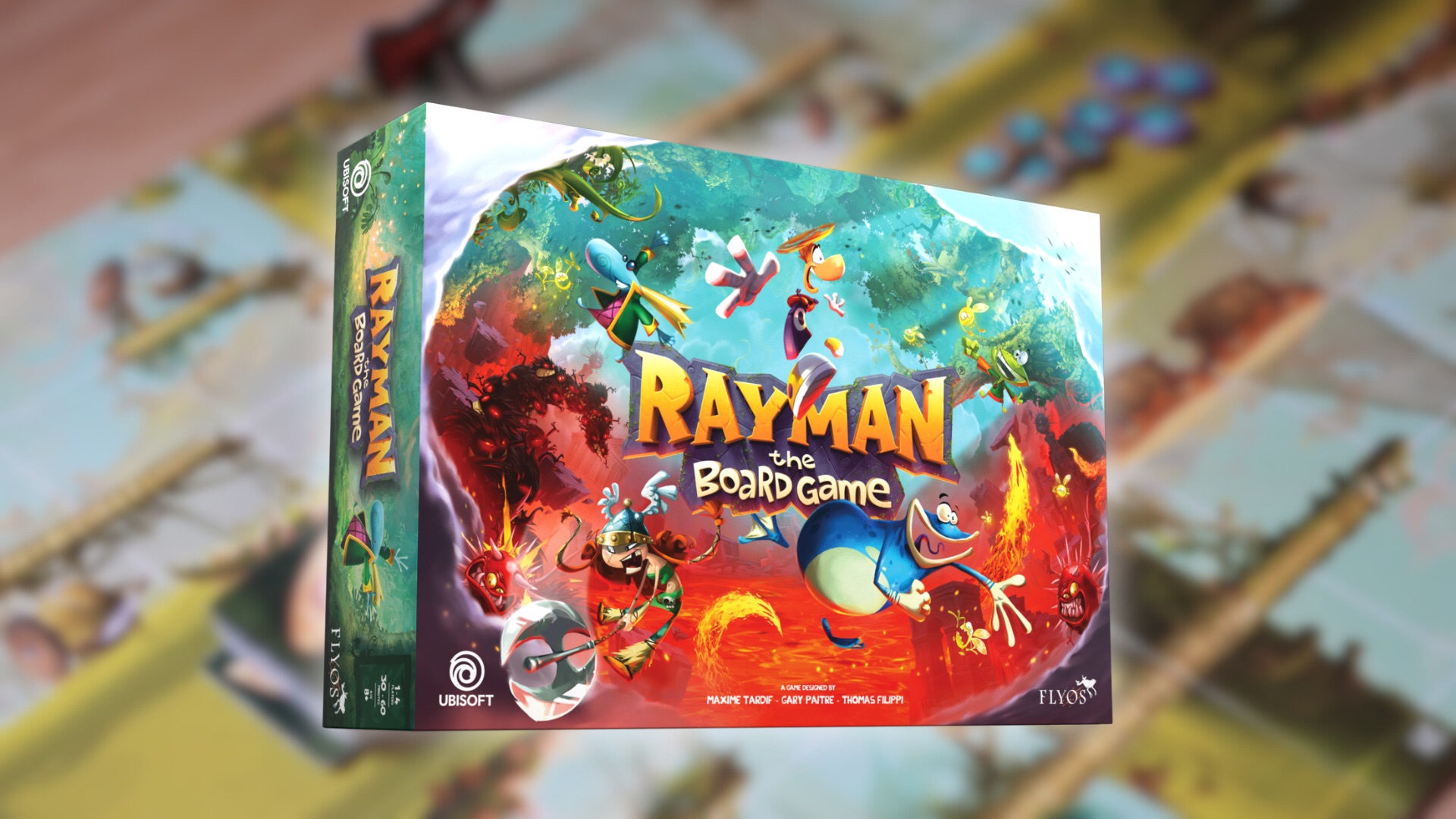 Анонсирована настольная игра по классической серии платформеров Rayman