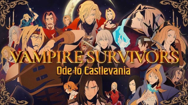 Vampire Survivors получит дополнение Ode to Castlevania